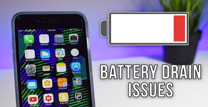 Iphone 6s 7 Se Battery Draining Fast With Ios 13 2 3 Ios 13 3 Update Fix