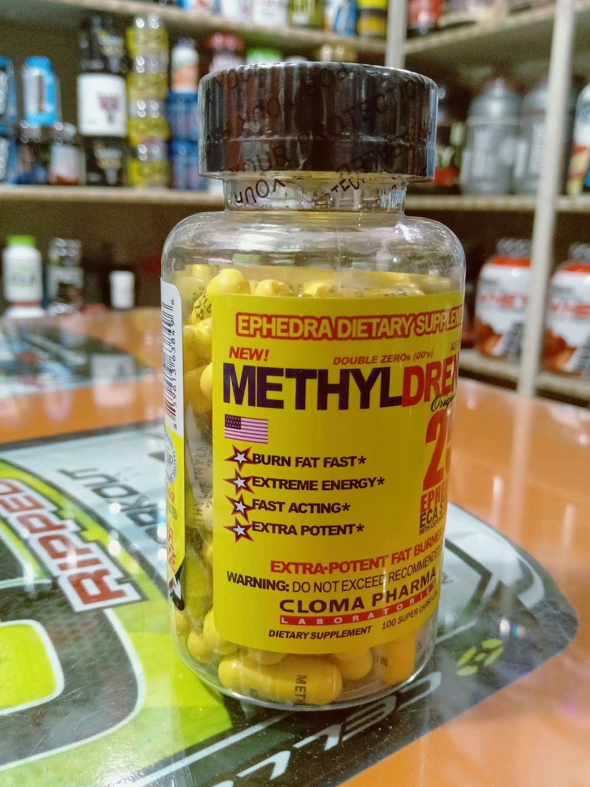Methyldrene 25 Fat Burner 100 Super Capsules NCR Food Supplements