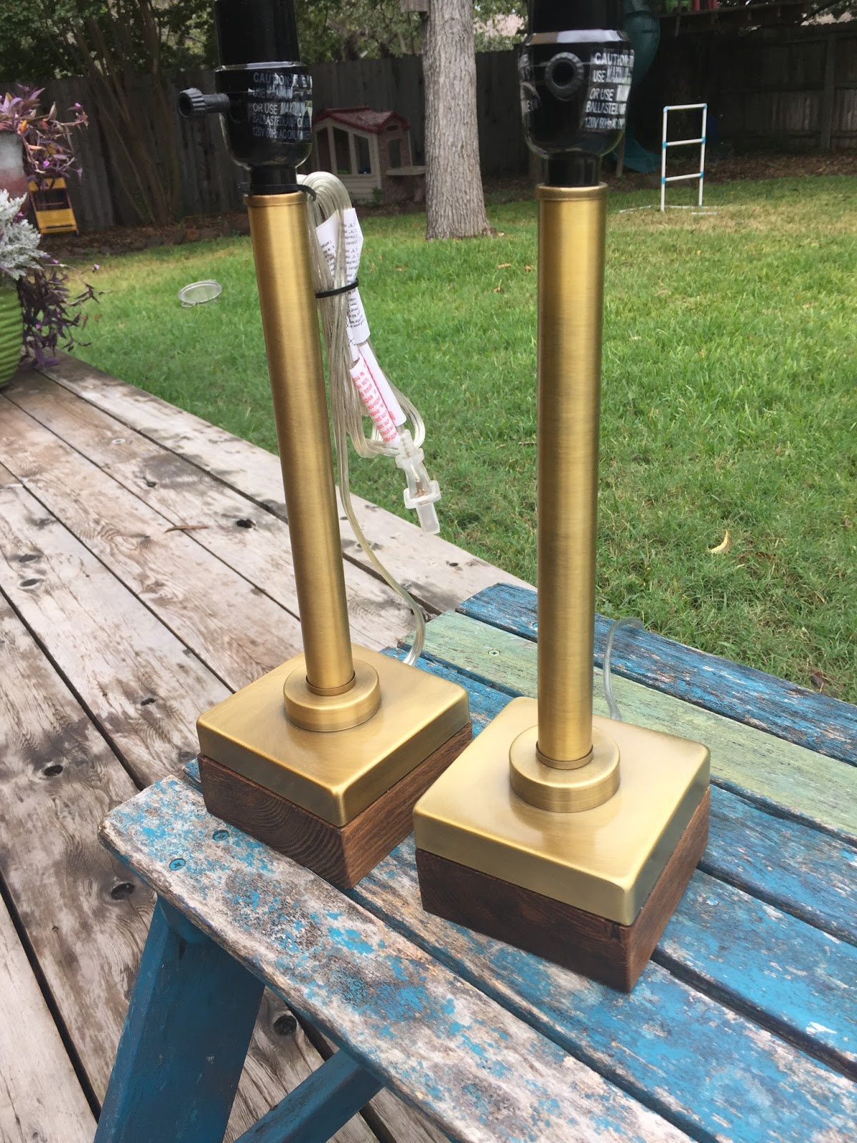 House Homemade DIY Lamp Base Hack