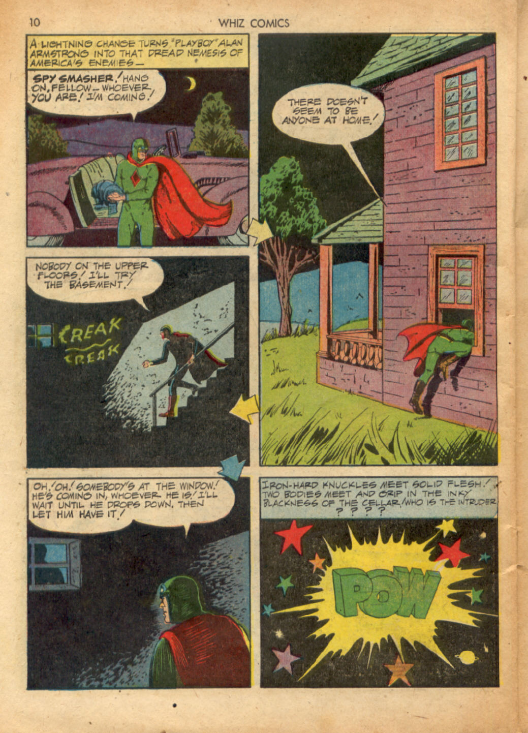 WHIZ Comics issue 33 - Page 10