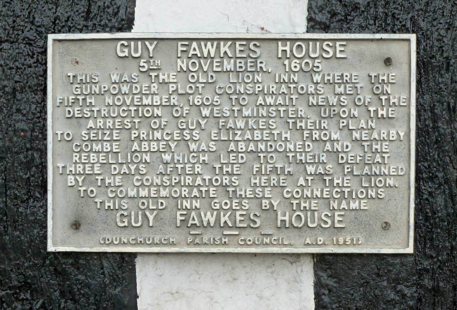 Today Around Coventry Year 1605 Gunpowder Treason Plot today-around-coventry-year-1605-gunpowder-treason-plot