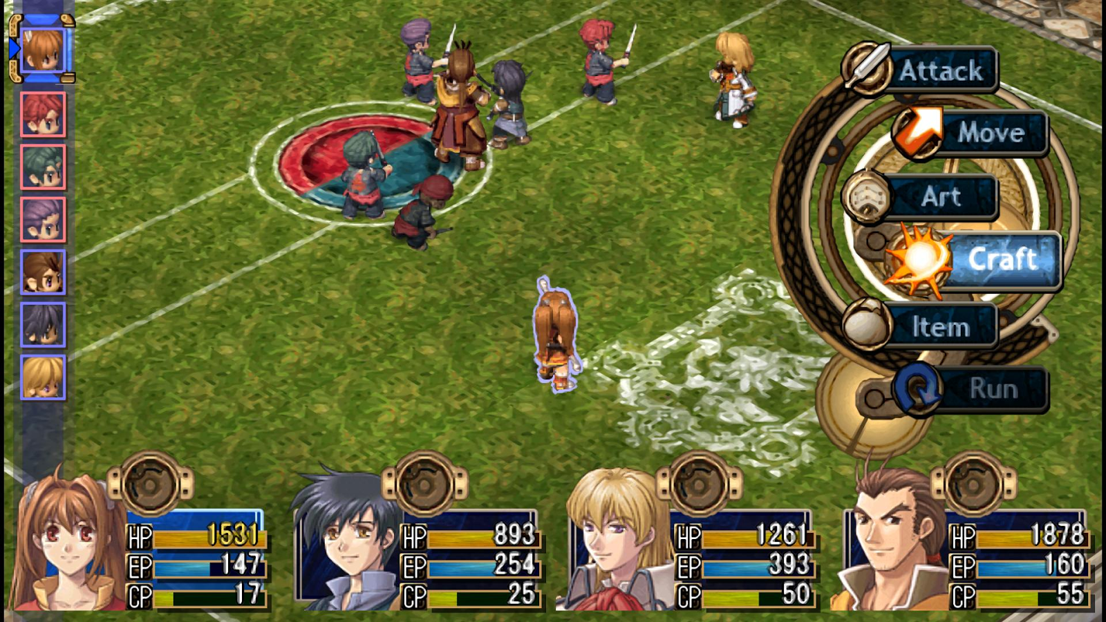 Trails in the Sky PSP RPG