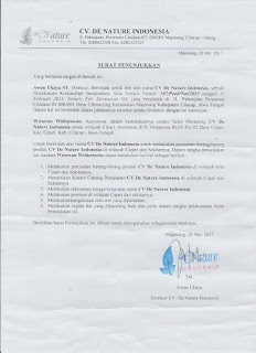 surat penunjukan