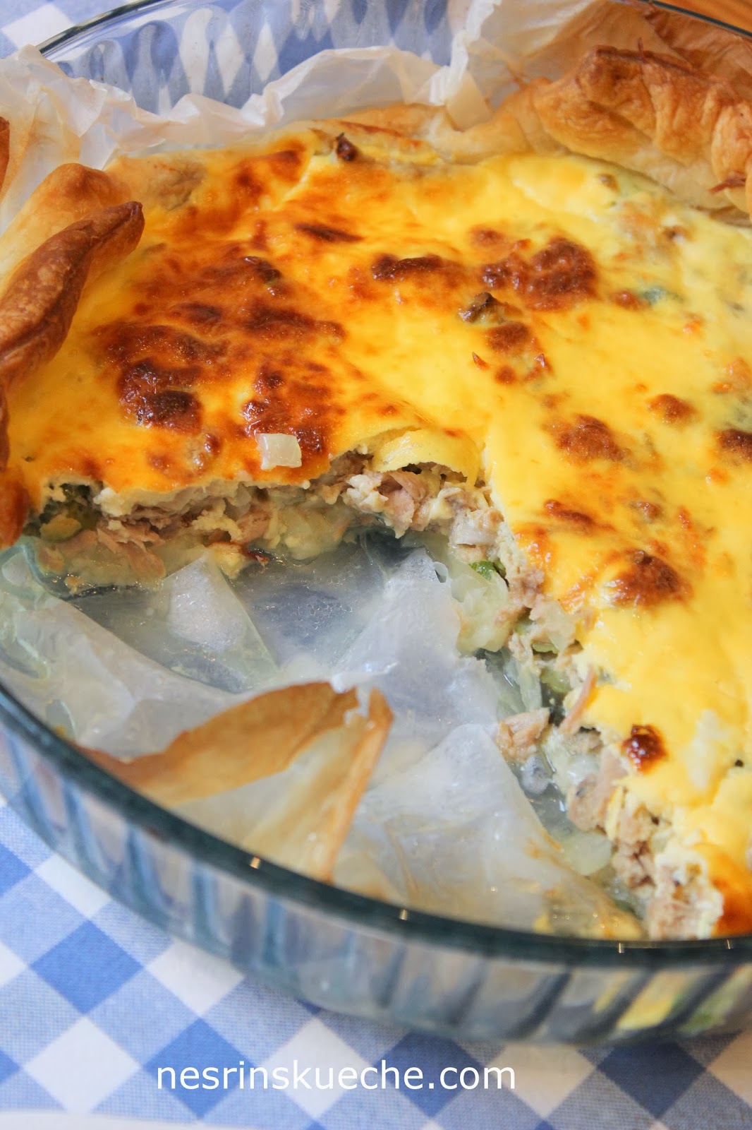 Nesrin&amp;#39;s Küche: Quiche Thunfisch und Zitrone