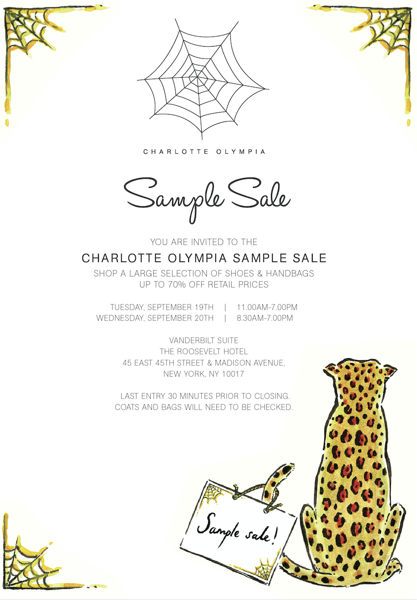 charlotte olympia sale