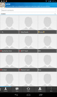 Cara mengatasi foto kontak bbm tidak muncul