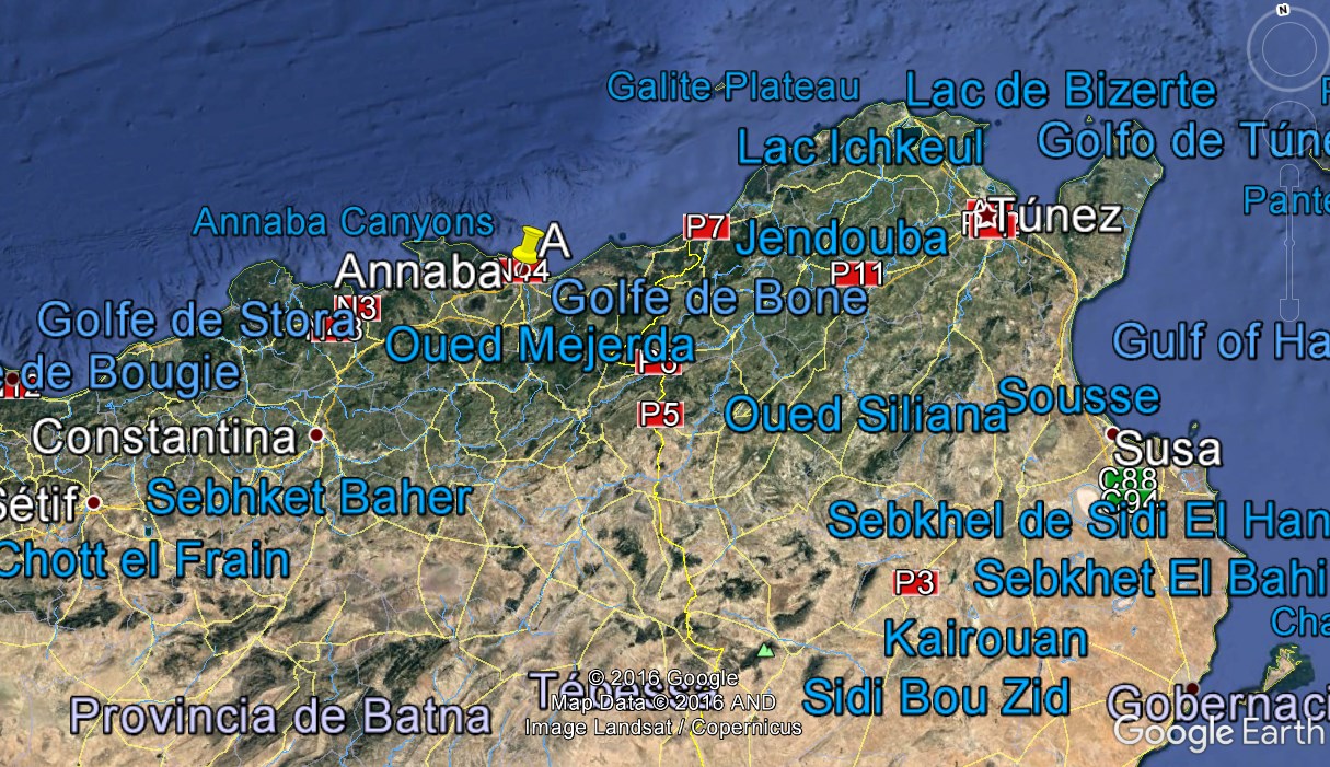 ArqueoLugares: HIPPO REGIUS. / HIPONA. Annaba. Argelia.