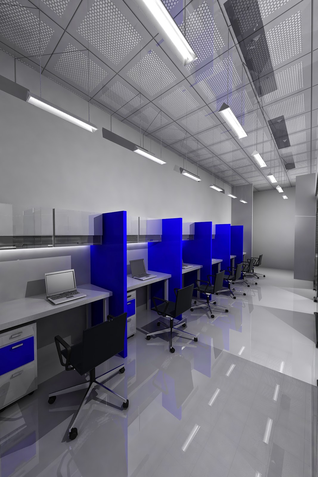 Gurooji Design Indigo rent a car office design