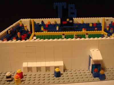 Tampa Bay Rays - Tropicana Field - Lego Micro Creation