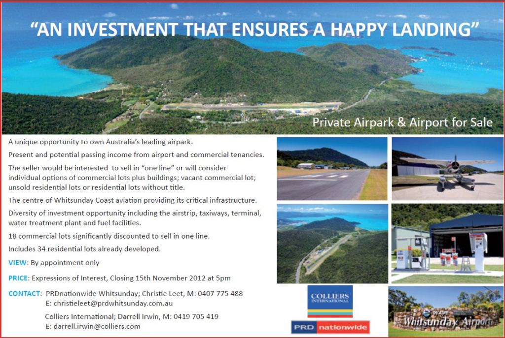 Central Queensland Plane Spotting The Whitsunday Airport / Whitsunday