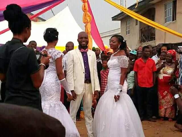 More photos: Man weds two women at same time in Abiriba, Abia State
