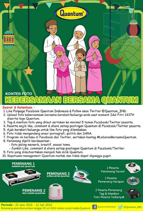 Kontes Foto Kebersamaan bersama Quantum Kontes Foto Kebersamaan bersama Quantum