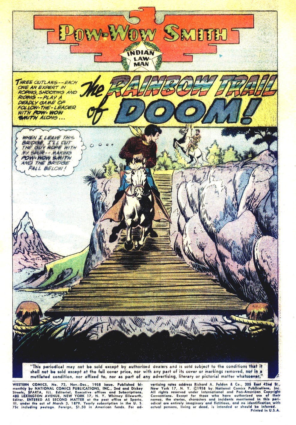 Read online Western Comics comic -  Issue #72 - 3