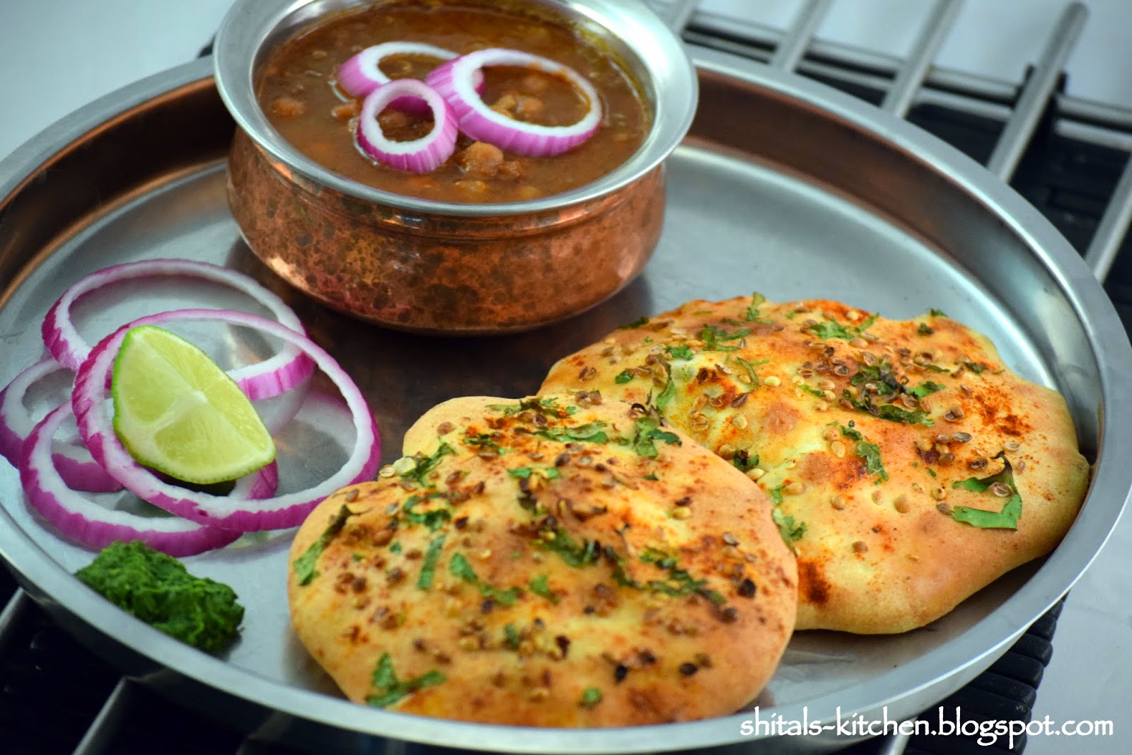 Shital'sKitchen Amritsari Kulcha & Chole