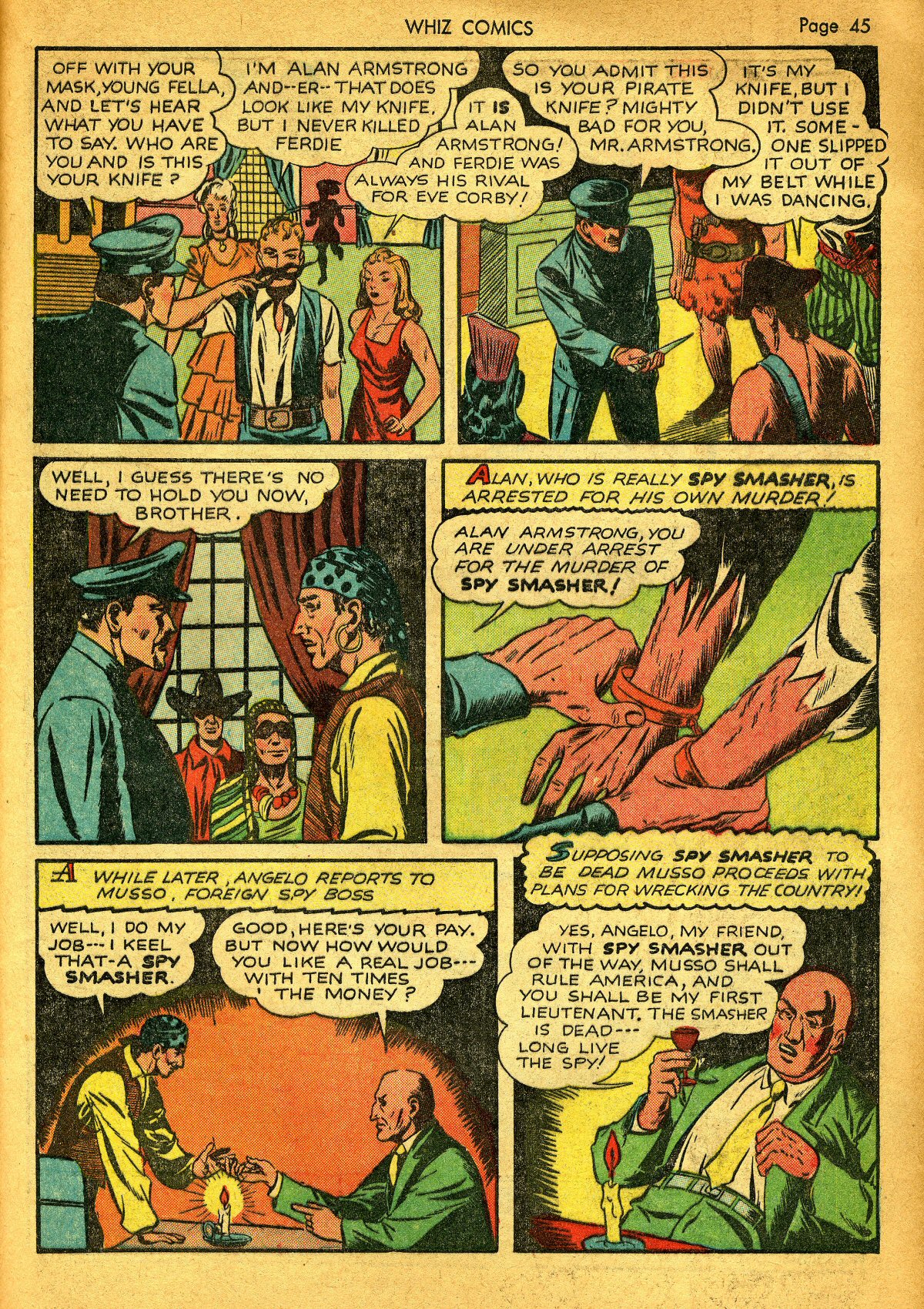 Read online WHIZ Comics comic -  Issue #26 - 45