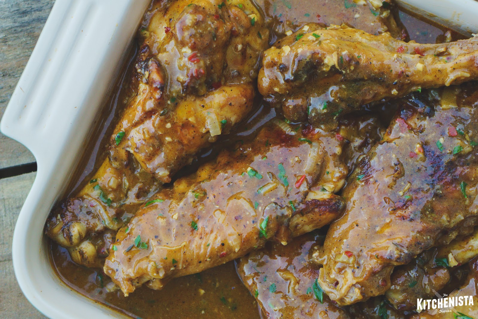 Smothered Turkey Wings The Kitchenista Diaries