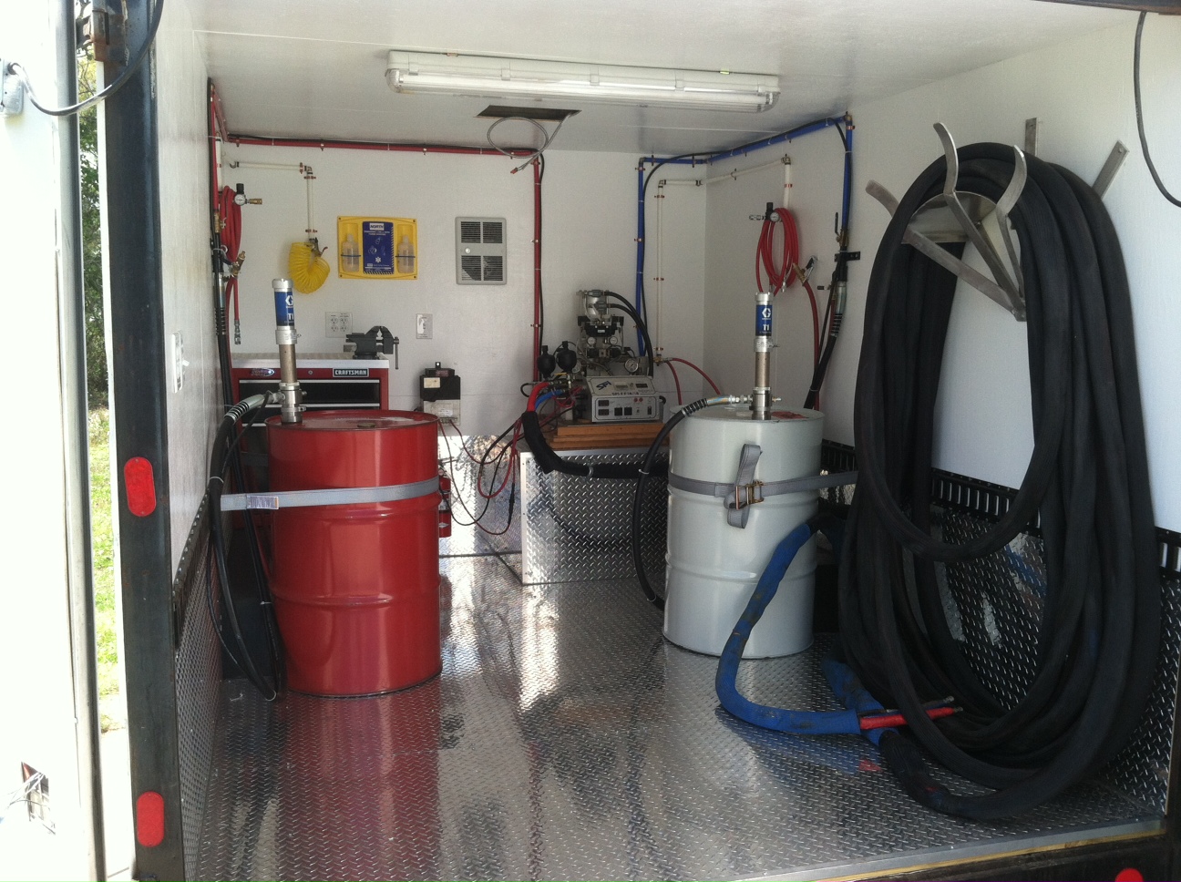 New Spray Foam Insulation Rig Jubilus