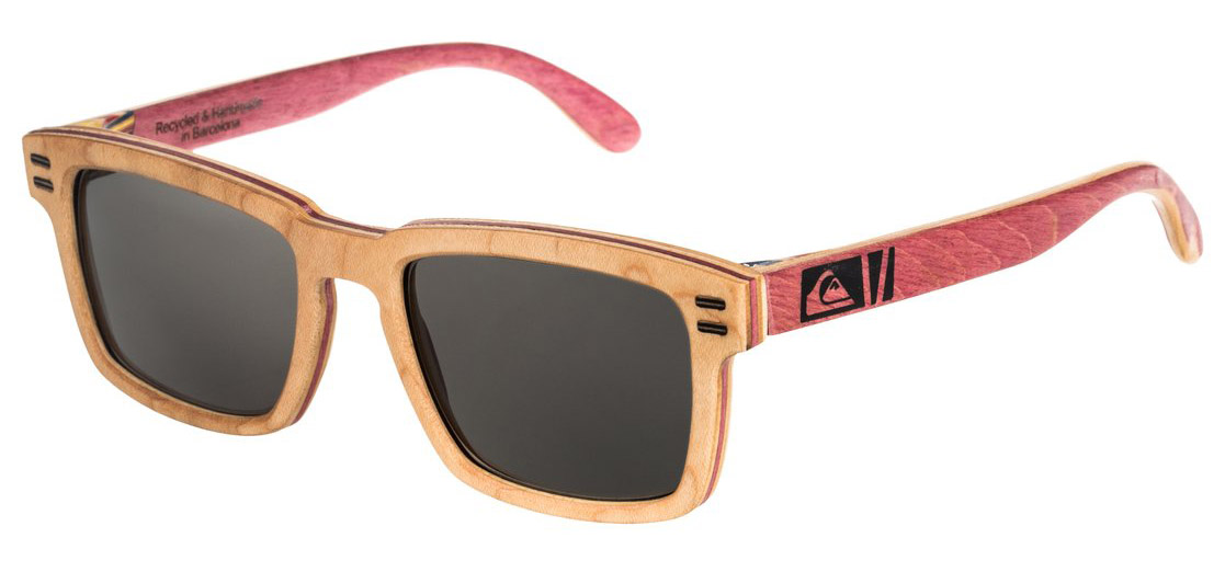 Gafas de sol recicladas de tablas skate