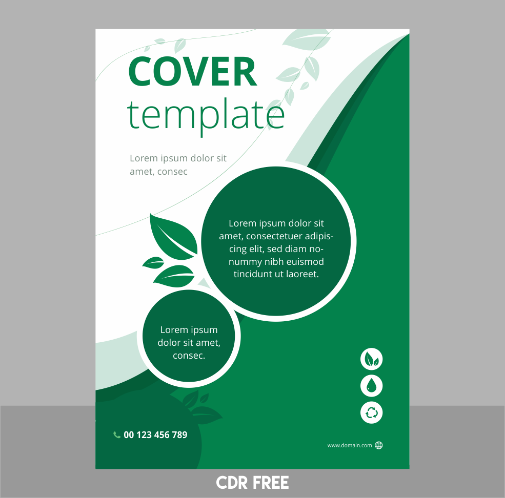 Cover Page Design Green