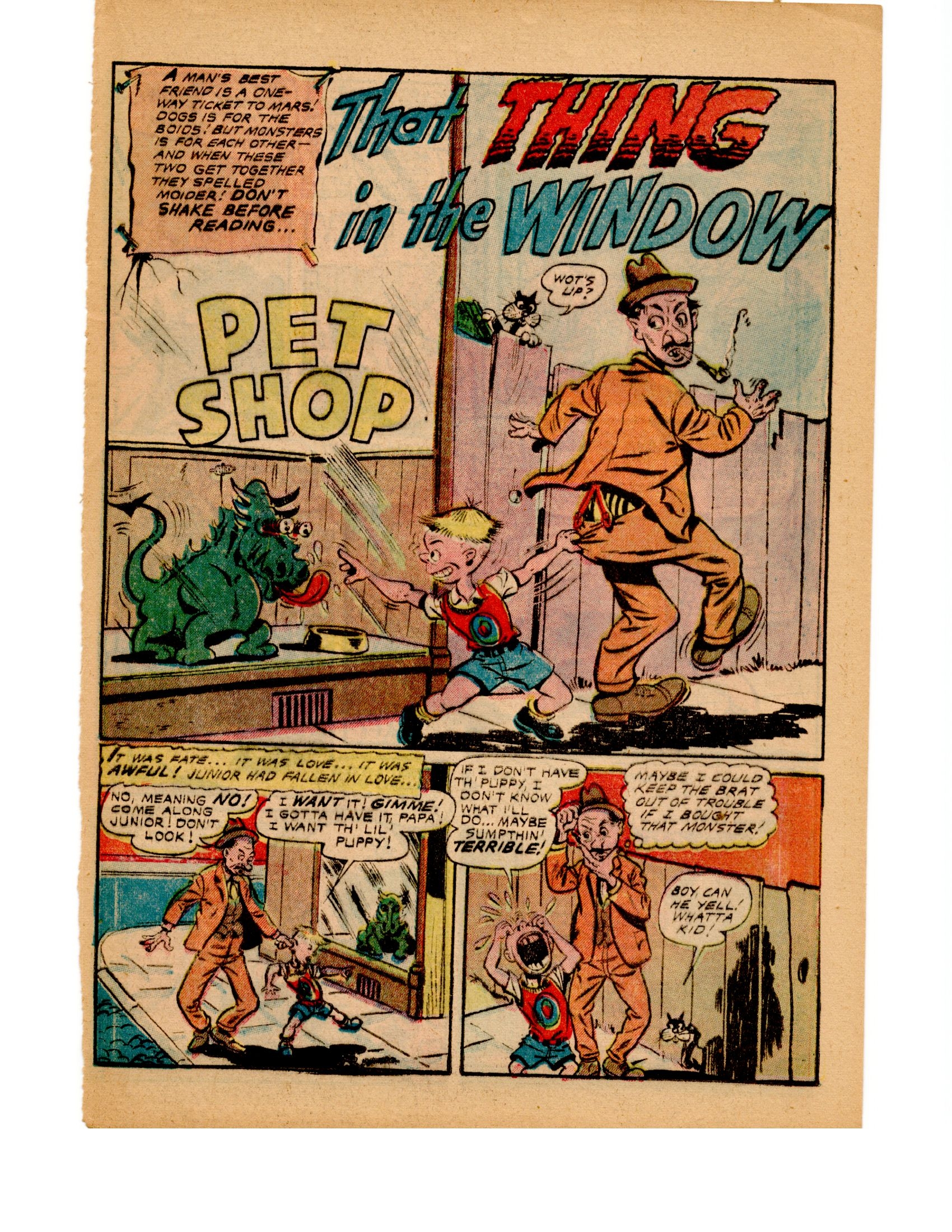 Read online Bughouse (1954) comic -  Issue #1 - 21