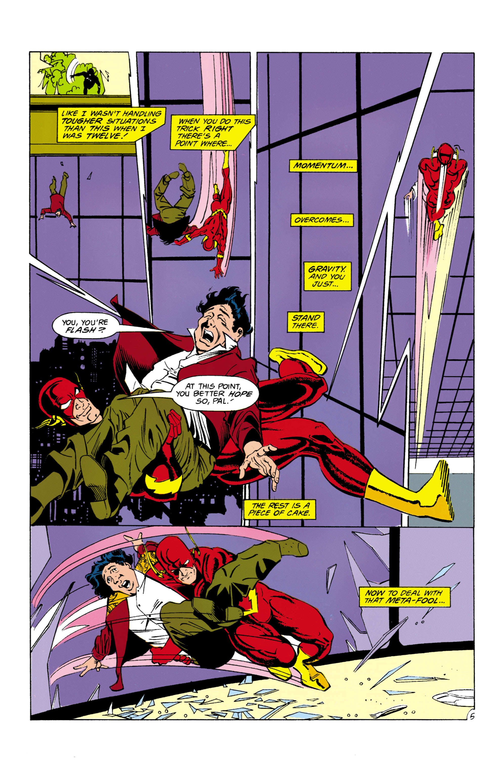 Read online The Flash (1987) comic -  Issue #54 - 6