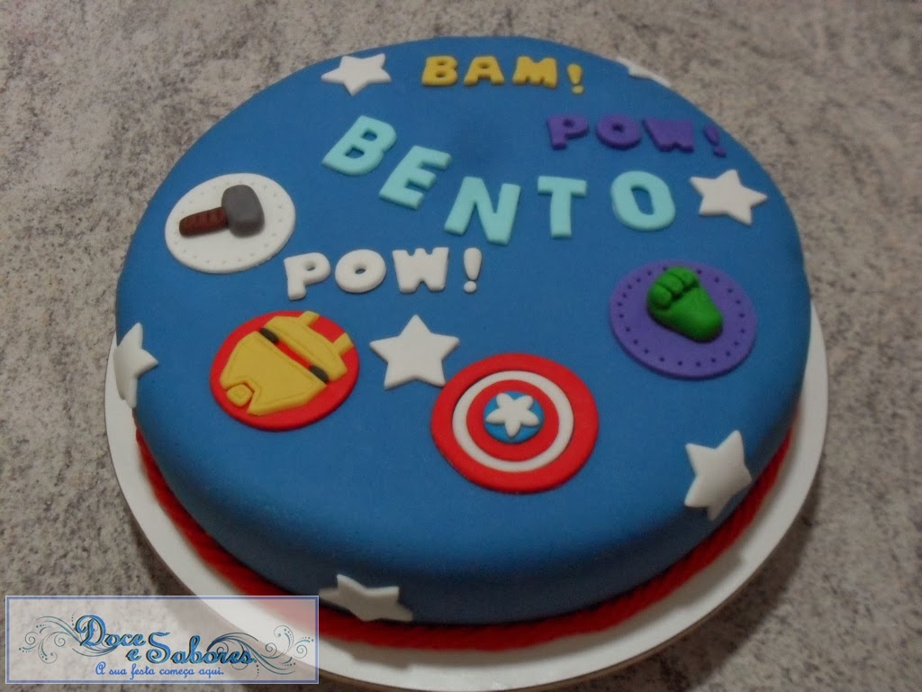 Bolo dos Vingadores
