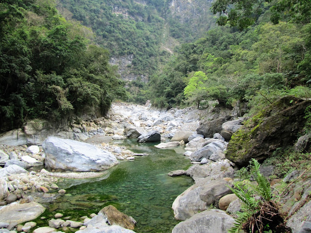 river shakadang trail taroko gorge taiwan
