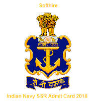 Indian Navy SSR Admit Card