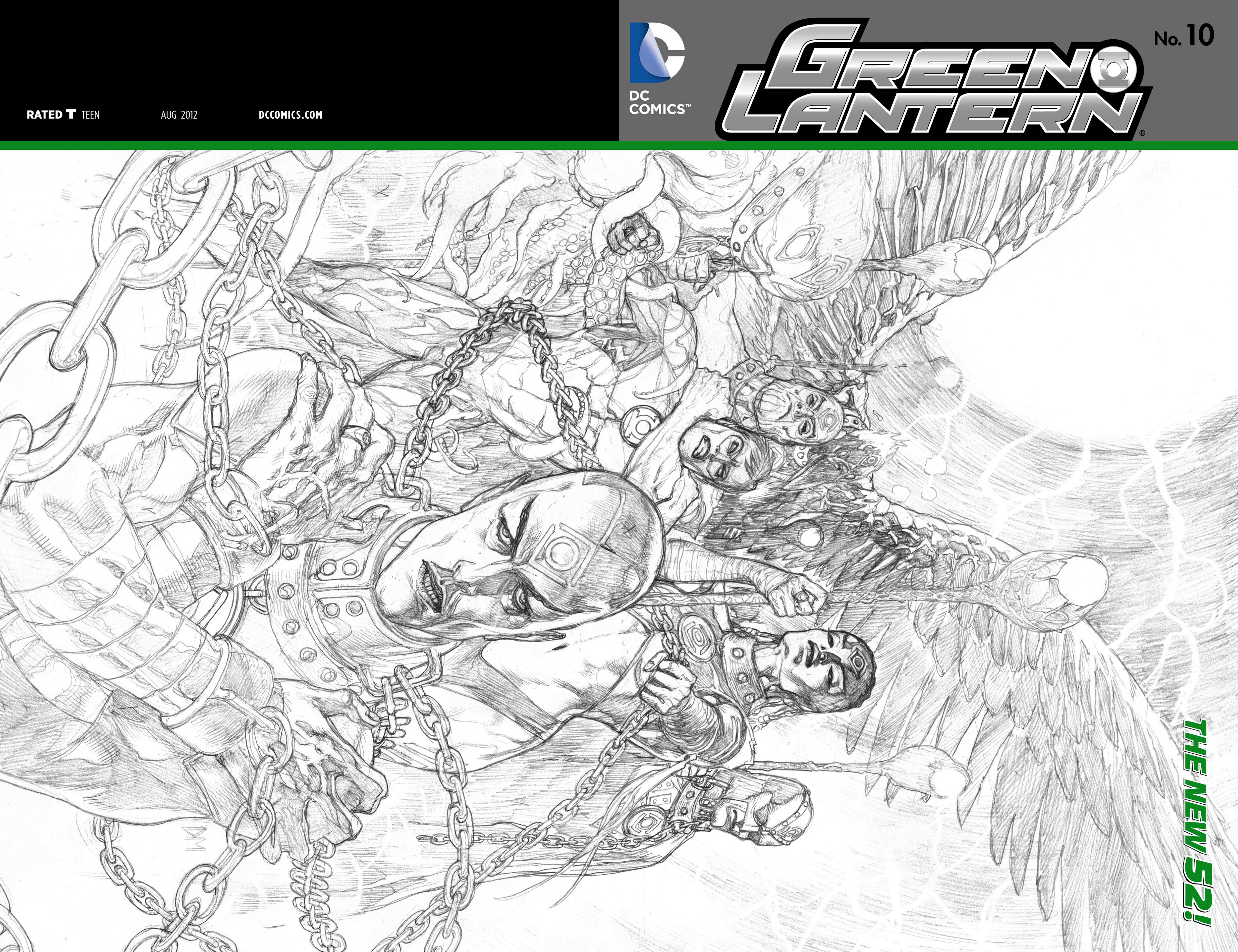 Read online Green Lantern (2011) comic -  Issue #10 - 22