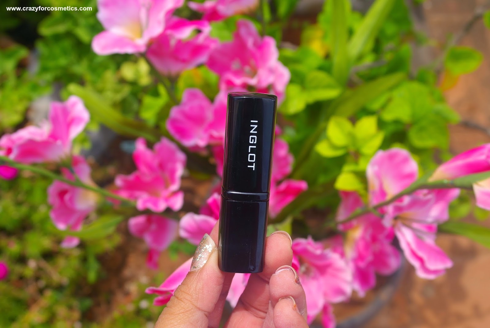 Rock this Summer with Inglot Lipstick in shade 103 - Review, Swatches ...