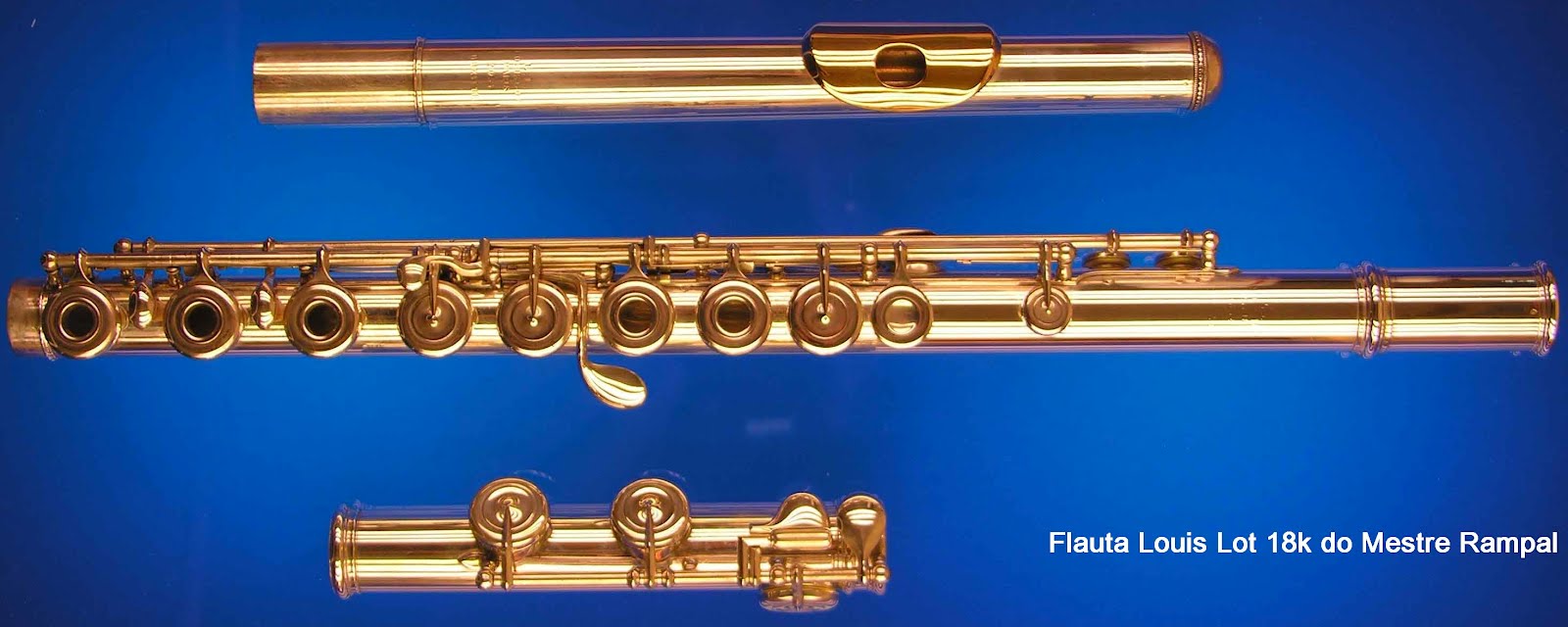 Mascolo Flute Center & Estudantes de Flauta Flauta Louis Lot de Ouro
