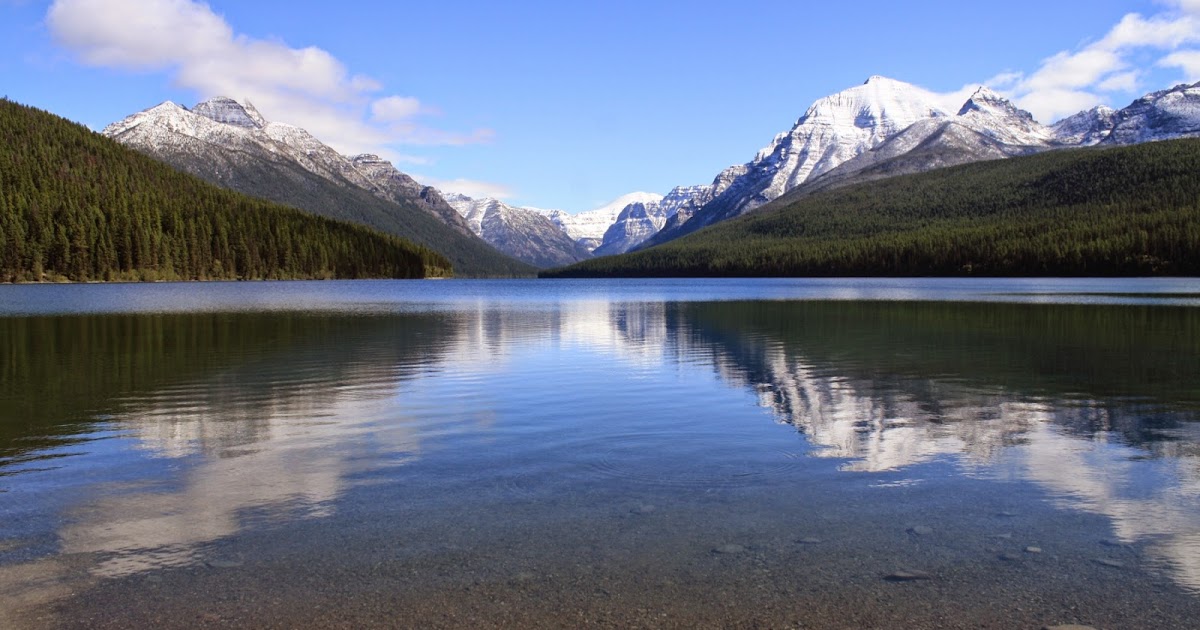 Living and Dyeing Under the Big Sky: Bowman Lake in Glacier National Park