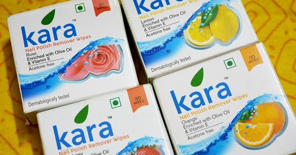 Kara Nail Polish Remover Wipes Strawberry Review - Glossypolish