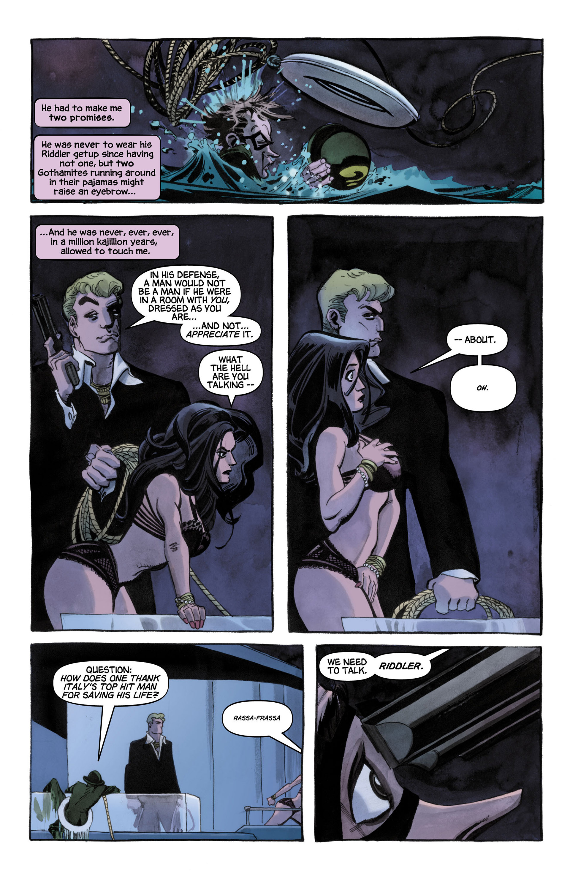 Catwoman: When in Rome 5 Page 4