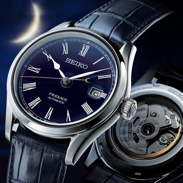 Seiko Presage Blue Enamel Limited Edition Time and Watches The