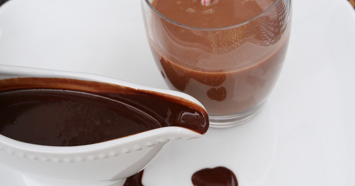 The Healthy Happy Wife Chocolate Sauce (Dairy, Gluten and Refined