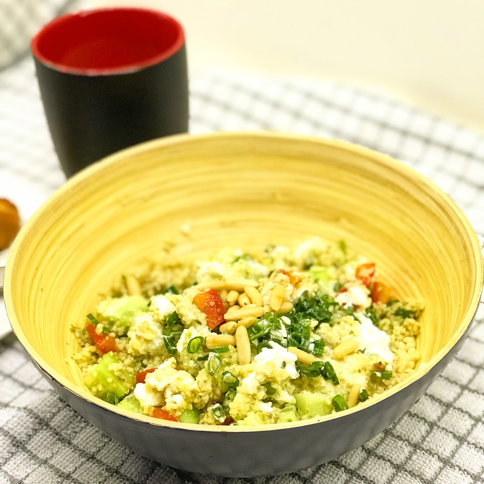 A Super Easy Couscous Salad for Breakfast!