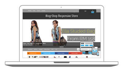 BlogrShop - Online Store Responsive Blogger Template