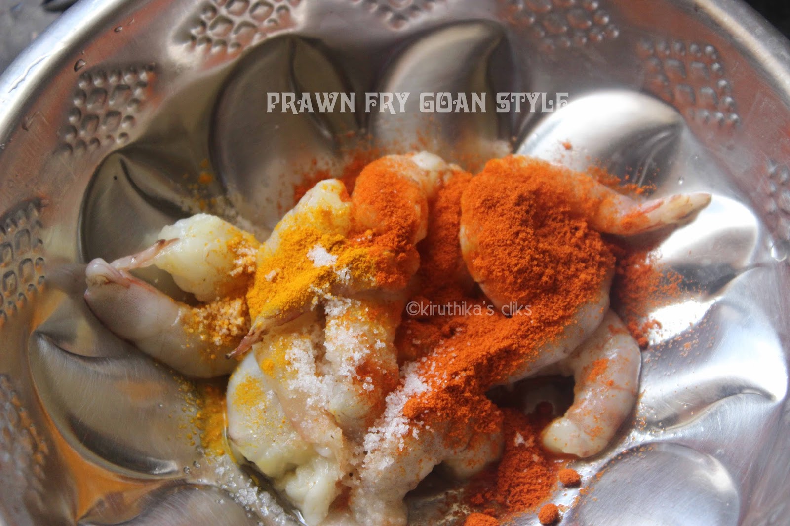 Prawn Fry Goan Style / Shrimp Chilli Fry - Paperblog