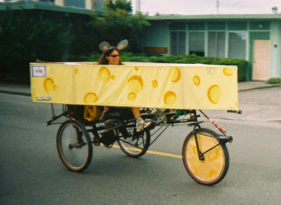 photo of Kinetic Sculpture Race - From Arcata to Ferndale Thru Eureka on Bicycle Powered Art Machines