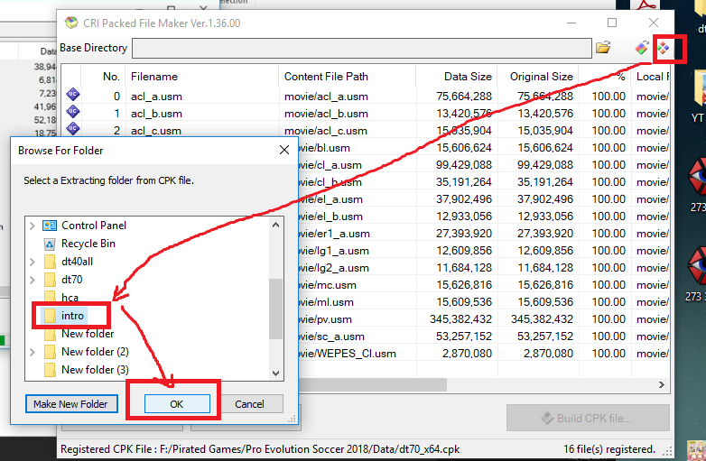 7. скопировать патч в директорию программы. что такое patch файлы. файл pack. файл pack.