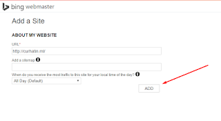Cara Mendaftar dan Memverifikasi Situs Di Bing Webmaster
