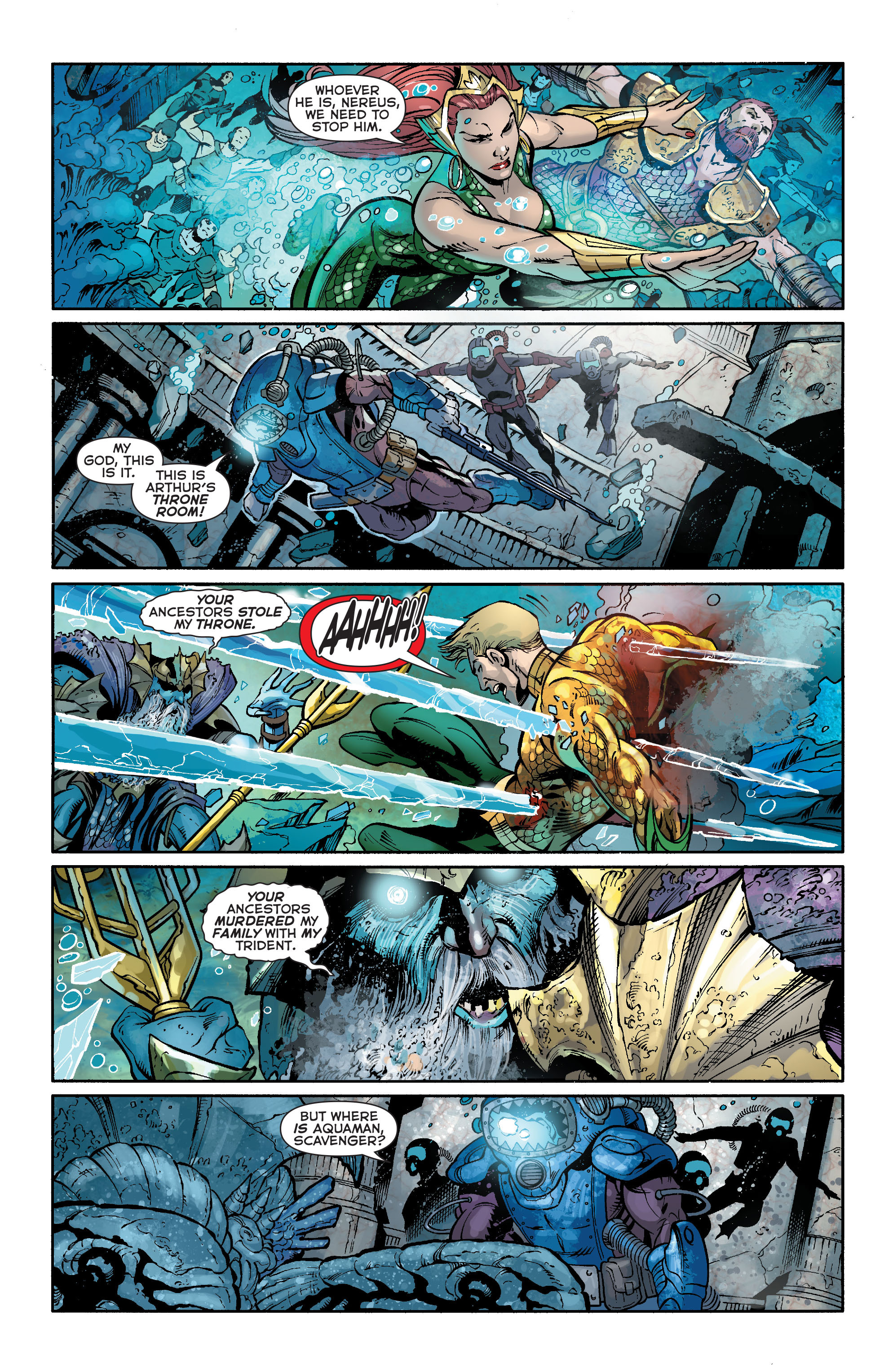 Read online Aquaman (2011) comic -  Issue #22 - 17