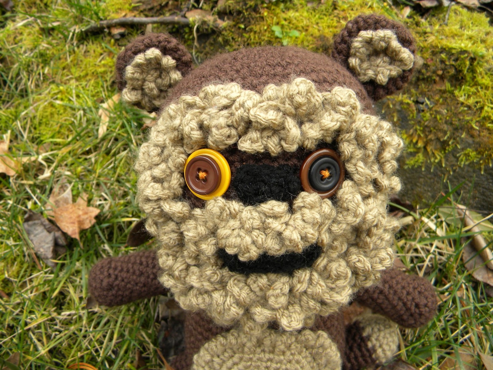 A Hermit's Wish Crocheted Ewok!