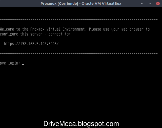 Configurando Proxmox VE