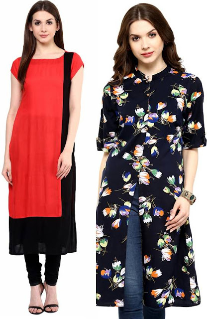 designer kurti in flipkart