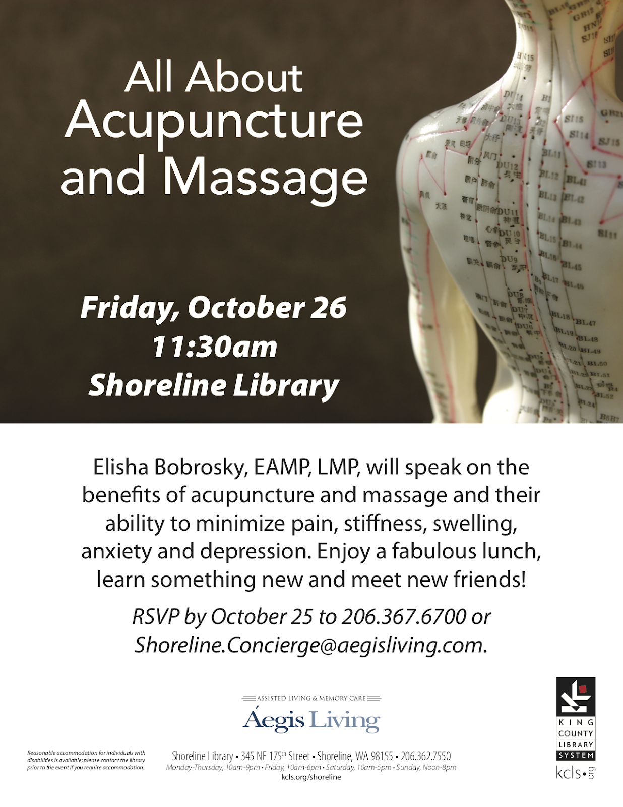Shoreline Area News All about acupuncture and massage