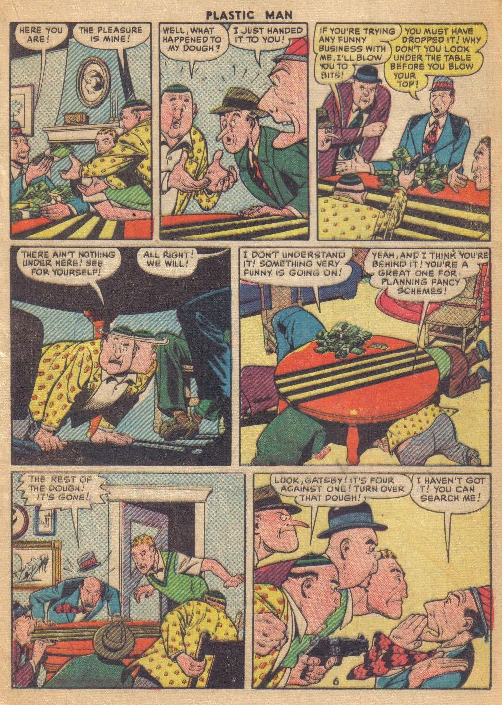 Read online Plastic Man (1943) comic -  Issue #50 - 23