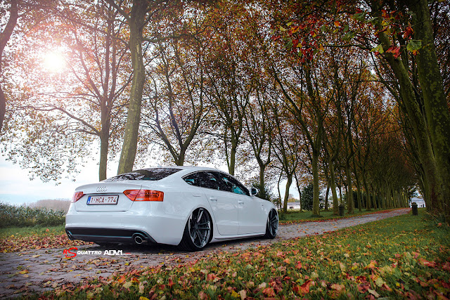 RS Quattro Audi A5 on ADV.1 wheels