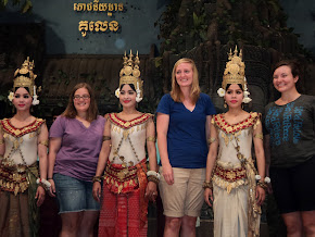 Engage team visited Angkor Wat, Siem Reap. And we had great time at buffet traditional dancing show